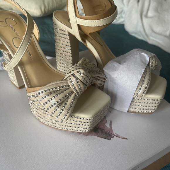 Jessica Simpson Lollien heels SZ 61/2 - Picture 1 of 9